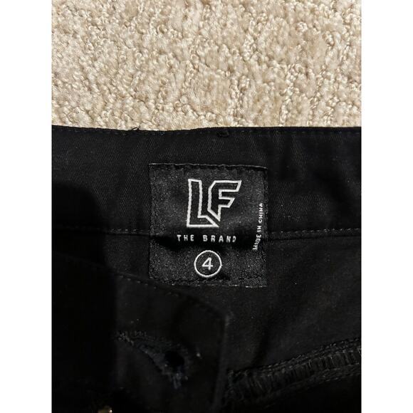 LF The Brand Rare Cargo Pant LF undrgrnd3 size 4 Streetwear Black Red Punk‎ - Picture 4 of 5